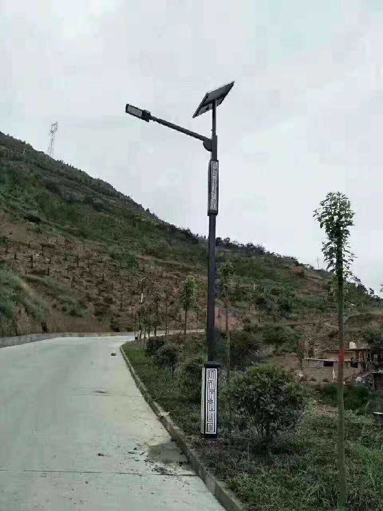 略阳县仿古太阳能路灯